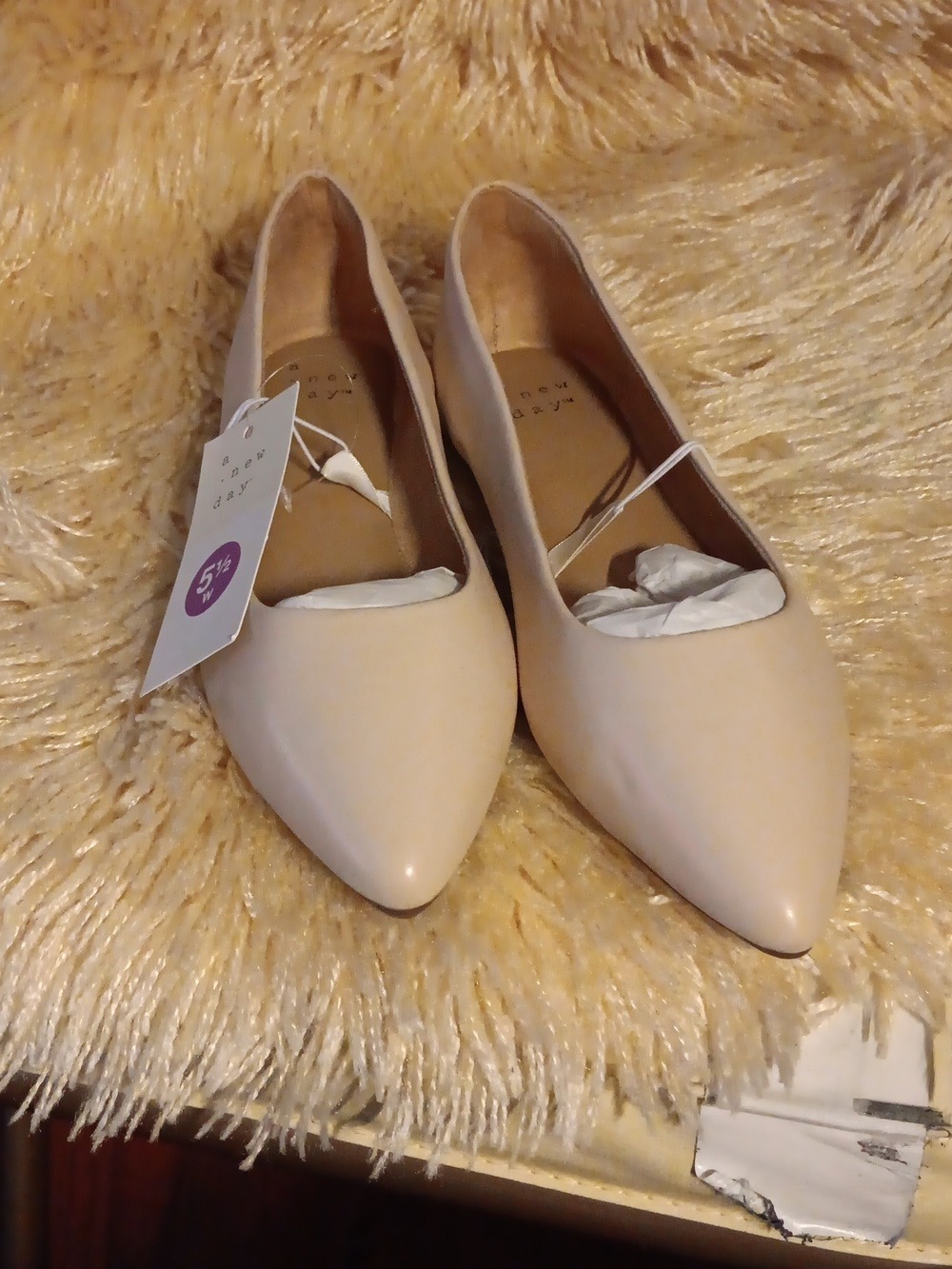 A New Day Women's Corinna Ballet Flats Size 5 1/2W